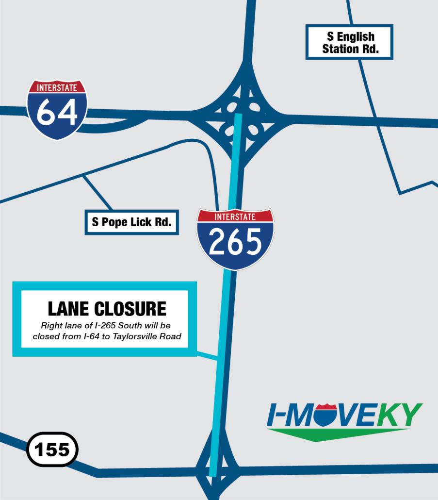 I-265 Lane Closure