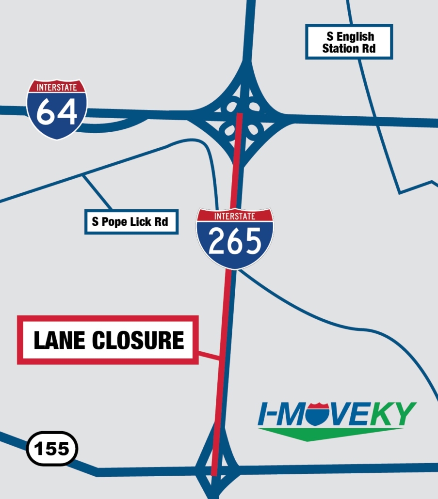 IMove Traffic Alert Gene Snyder Lane Closure Tonight IMove Kentucky